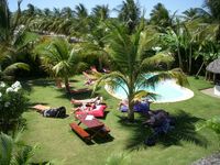 Pool and garden of the Apart-Hotel HOOKED - Cabarete - Dominican Republic